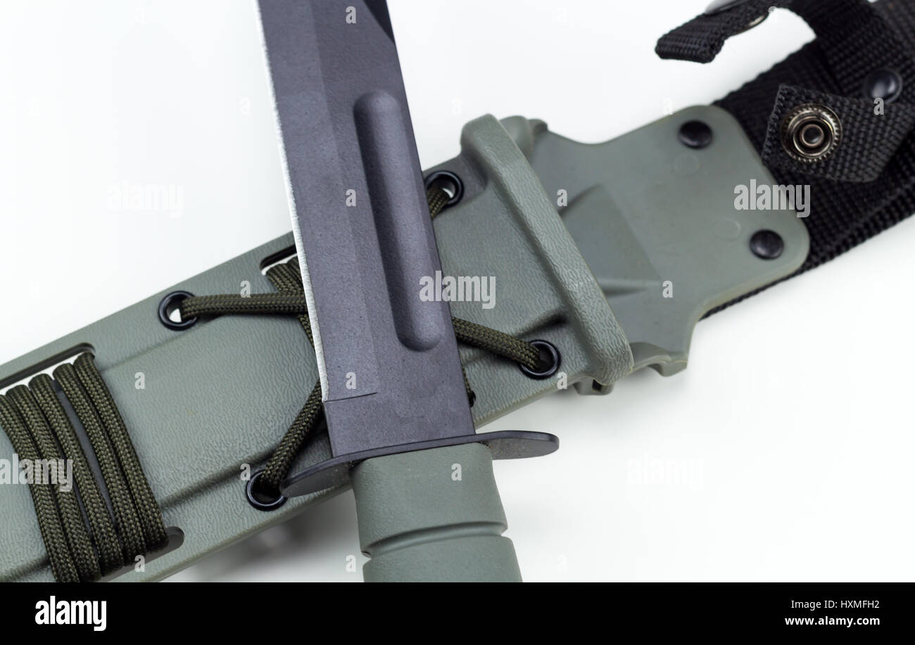 military combat knife law enforcement police Stock Photo Alamy