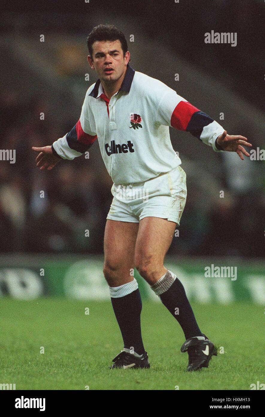 WILL CARLING ENGLAND & HARLEQUINS RU 26 November 1996 Stock Photo Alamy
