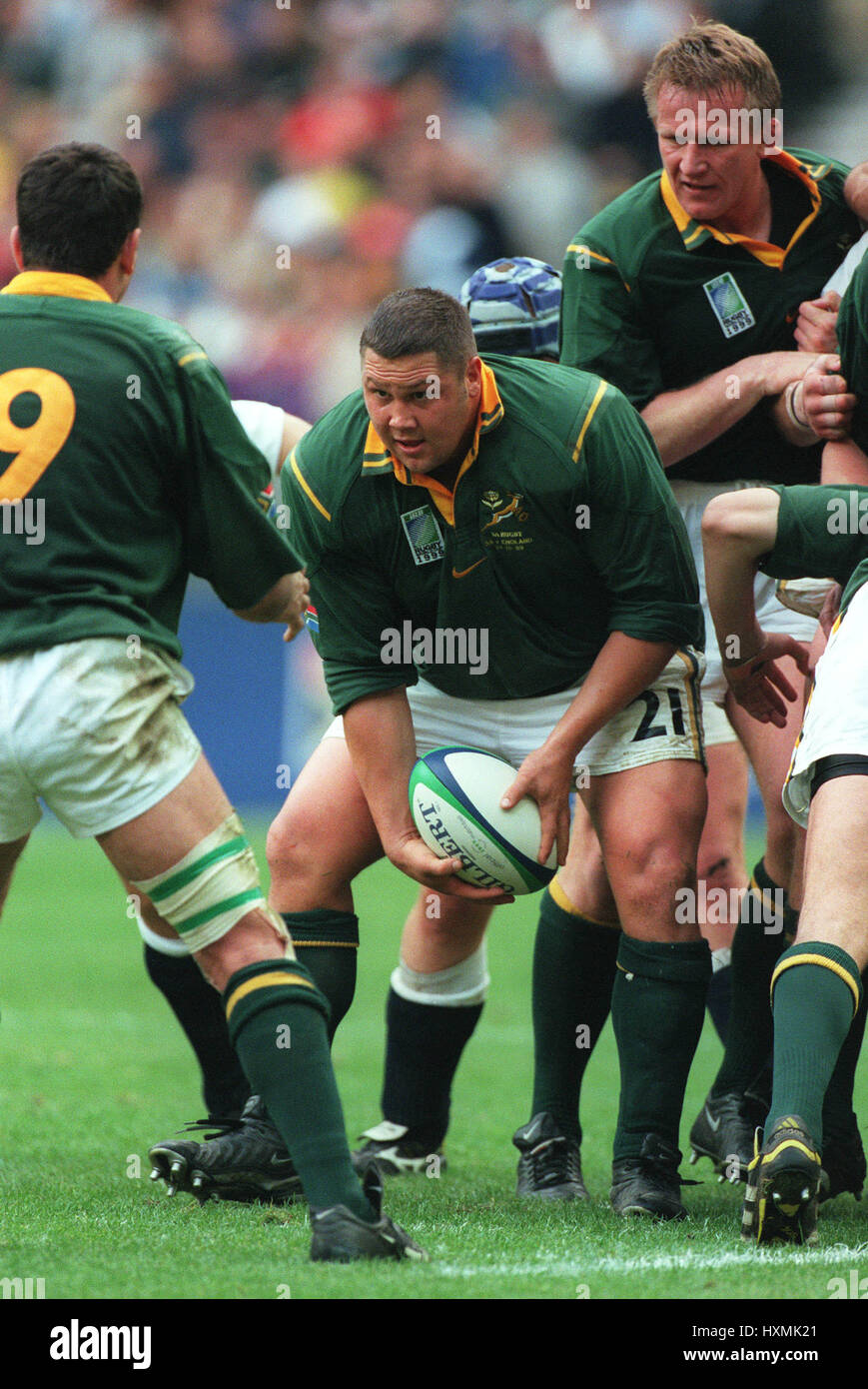 OLLIE LE ROUX SOUTH AFRICA RU 24 October 1999 Stock Photo - Alamy