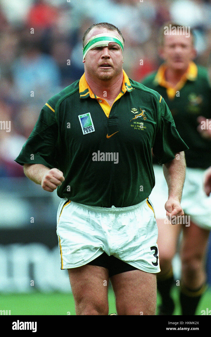 COBUS VISAGIE SOUTH AFRICA RU 24 October 1999 Stock Photo Alamy