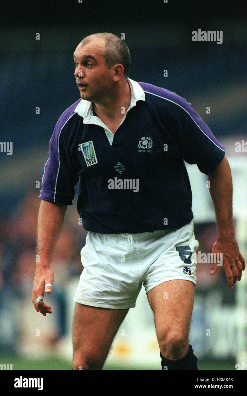 ANDY REED SCOTLAND RU 14 October 1999 Stock Photo - Alamy