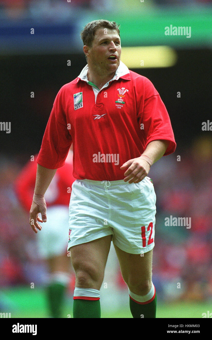SCOTT GIBBS WALES & SWANSEA RU 11 October 1999 Stock Photo Alamy
