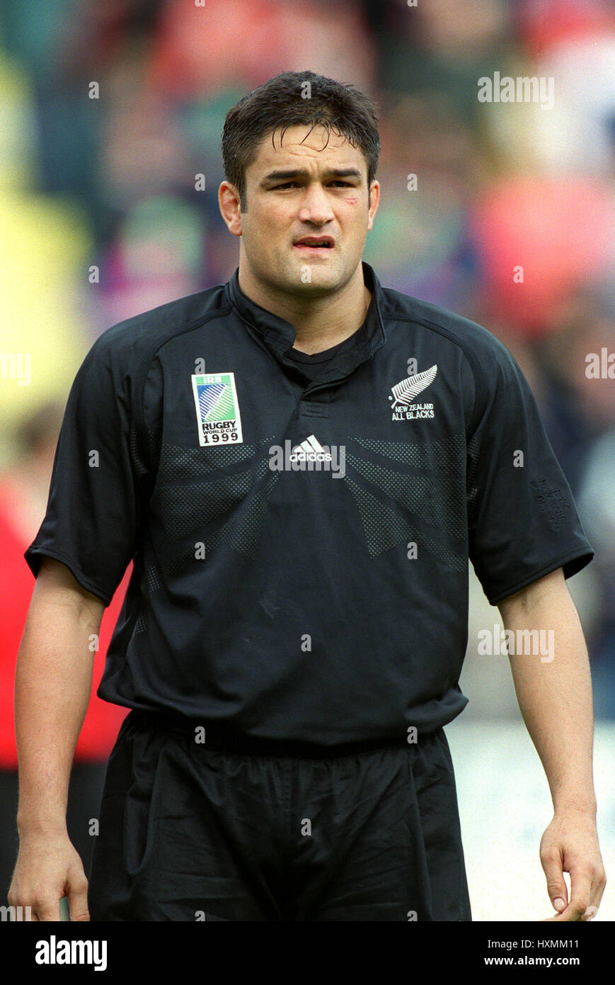 TAINE RANDELL NEW ZEALAND RU 03 October 1999 Stock Photo Alamy