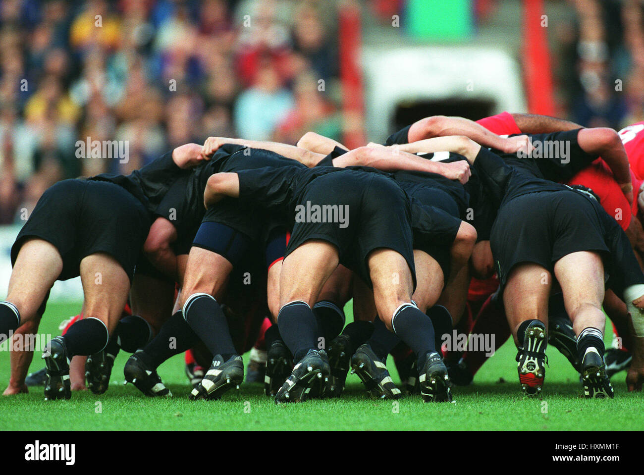 The All Blacks New Zealand V Tonga Ru 03 October 1999 Stock Photo Alamy