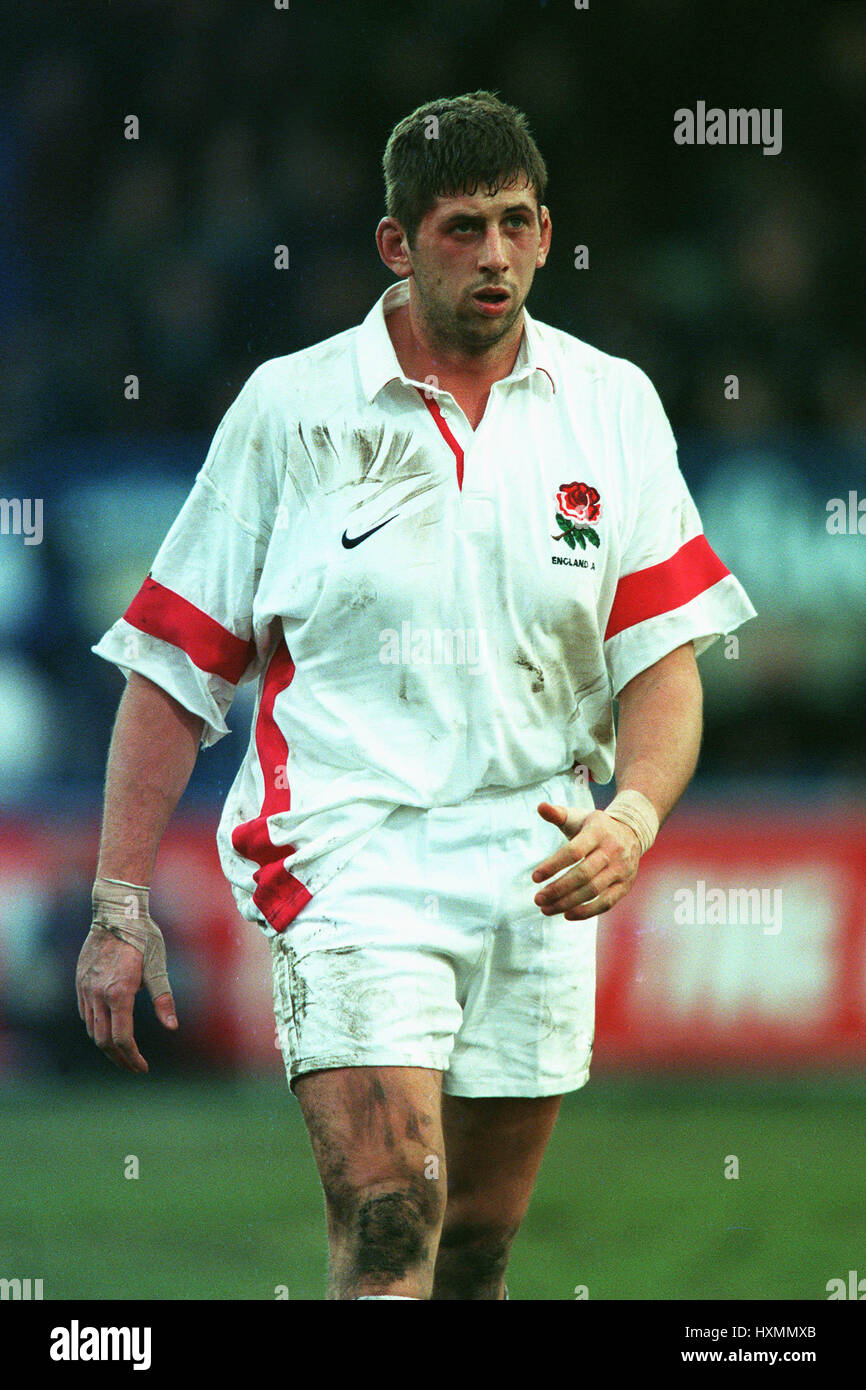 ROB FIDLER ENGLAND A & GLOUCESTER RUFC 05 March 1999 Stock Photo