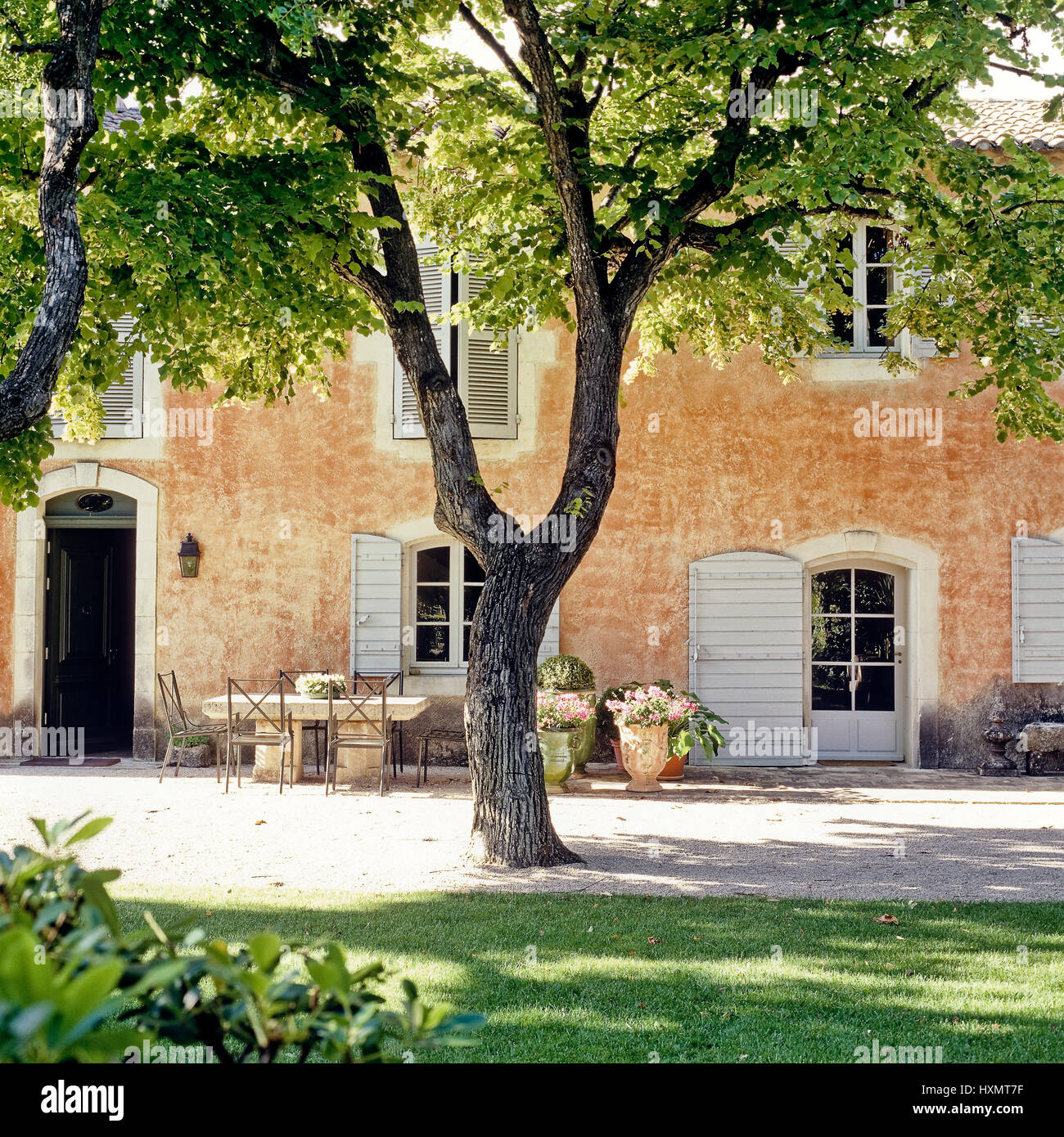 Exterior of a house. Stock Photo
