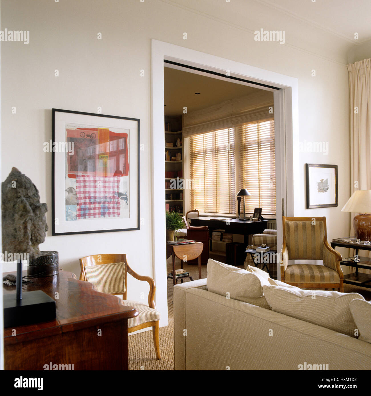 Contemporary living room Stock Photo Alamy