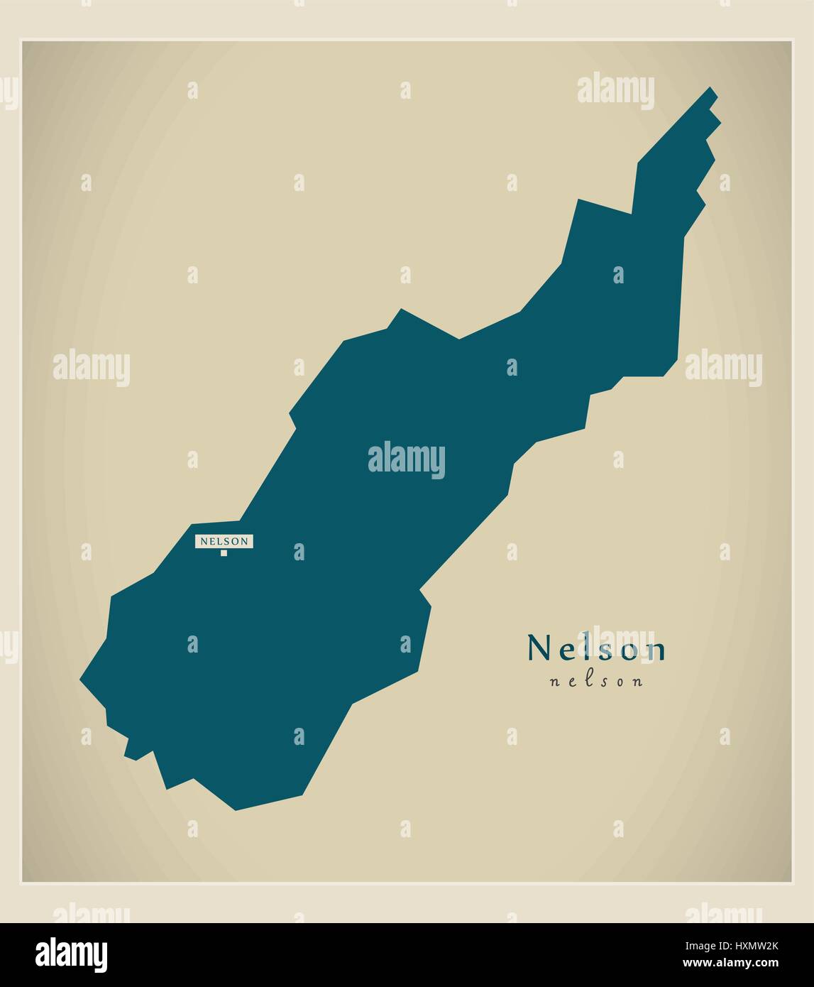 Nelson nz map