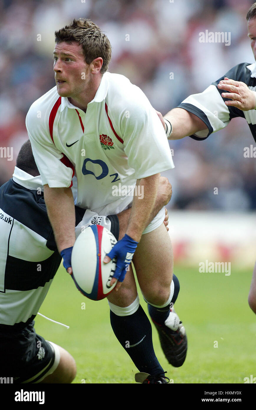 ANDY TITTERRELL ENGLAND & SALE SHARKS RU TWICKENHAM LONDON 25 May 2003 ...