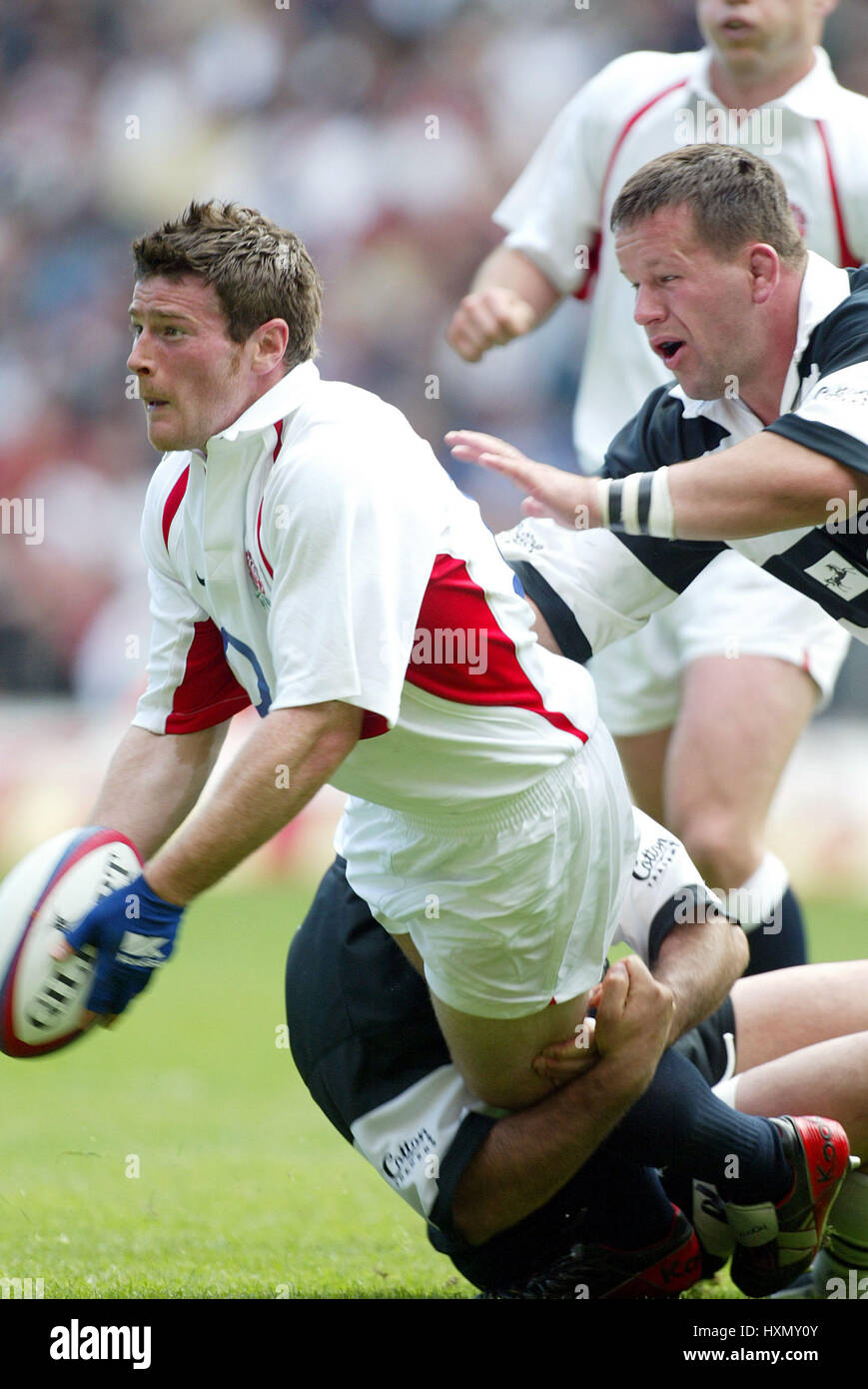 ANDY TITTERRELL ENGLAND & SALE SHARKS RU TWICKENHAM LONDON 25 May 2003 ...