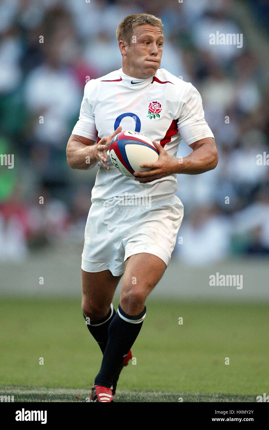 Jonny Wilkinson England Newcastle Falcons Twickenham London England 06 September 2003 Stock Photo Alamy