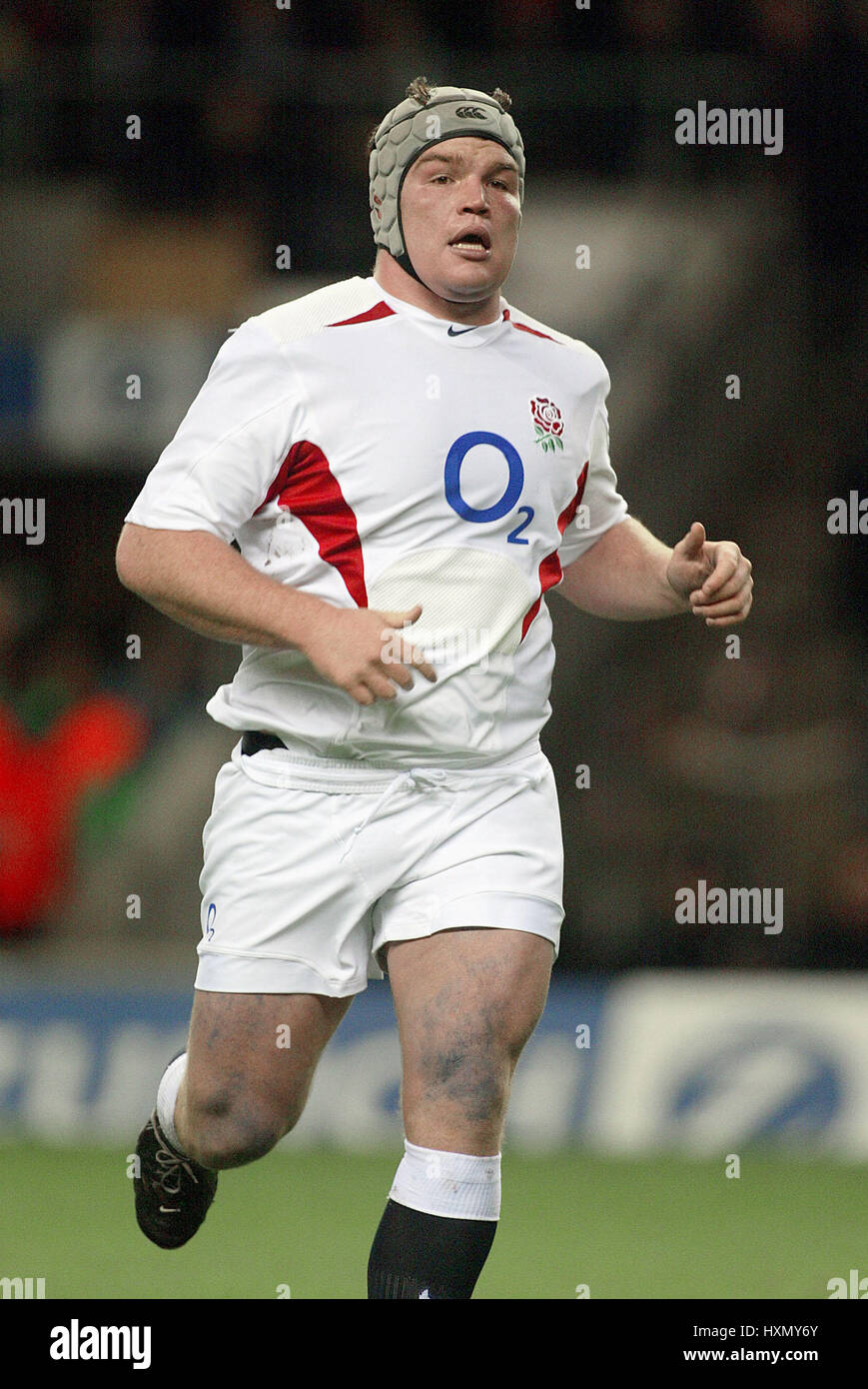 MATT STEVENS ENGLAND & BATH RU TWICKENHAM LONDON ENGLAND 20 December 2003 Stock Photo