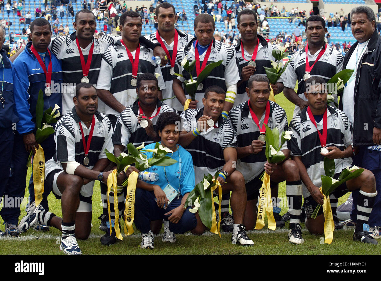 Fiji rugby team hi-res stock photography and images