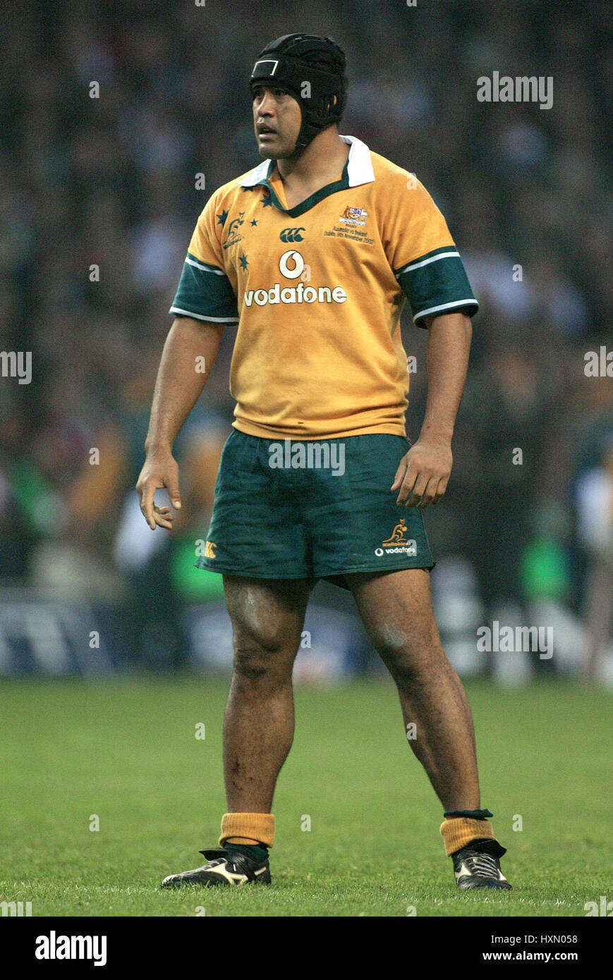 Toutai Kefu Australia Ru 16 November 2002 Stock Photo Alamy