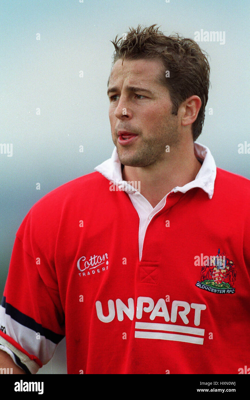 ANDY GOMARSALL GLOUCESTER RUFC 04 September 2000 Stock Photo