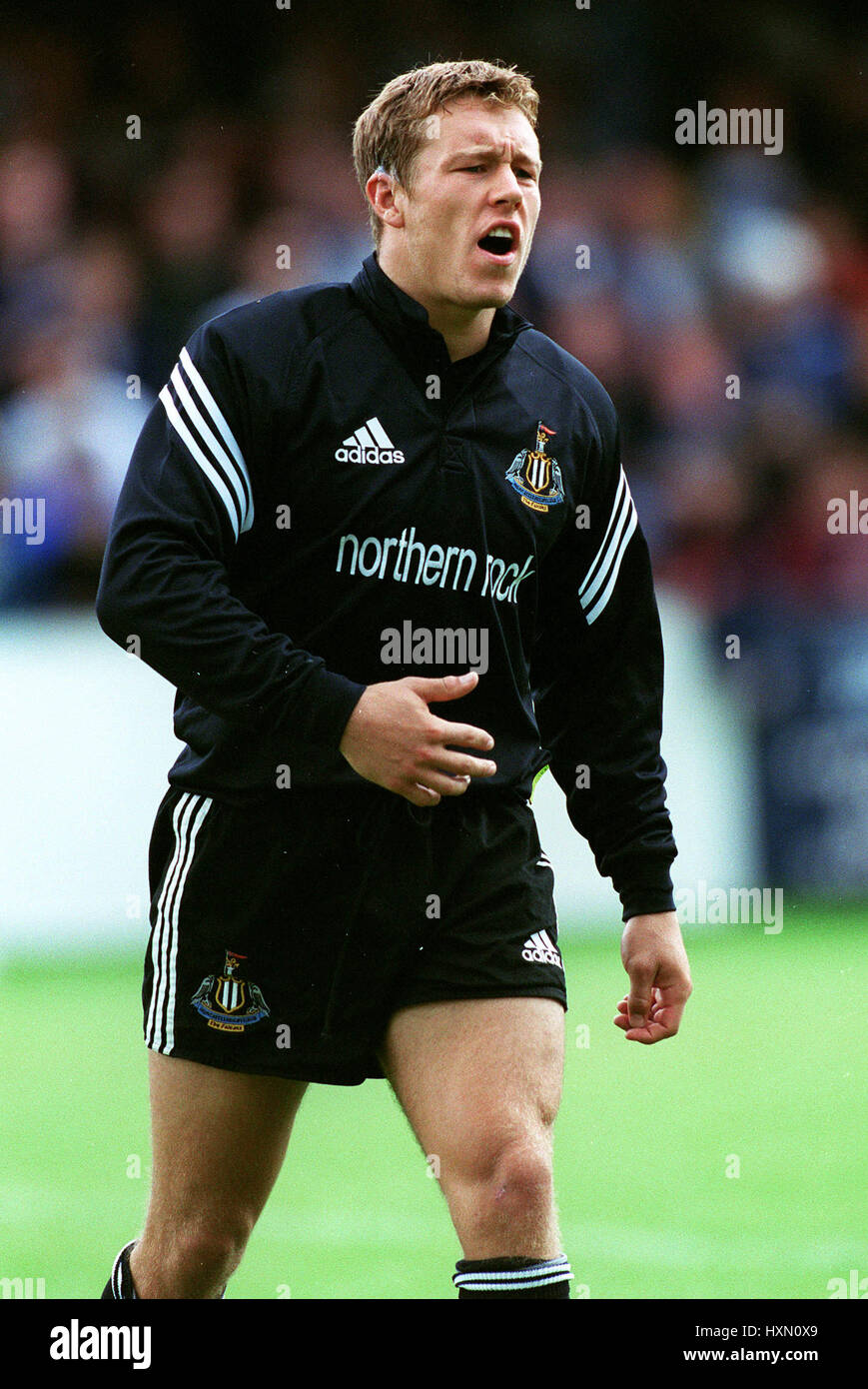 Jonny Wilkinson Newcastle Falcons Ru Sale Heywood Road Sale England 02 September 2000 Stock Photo Alamy
