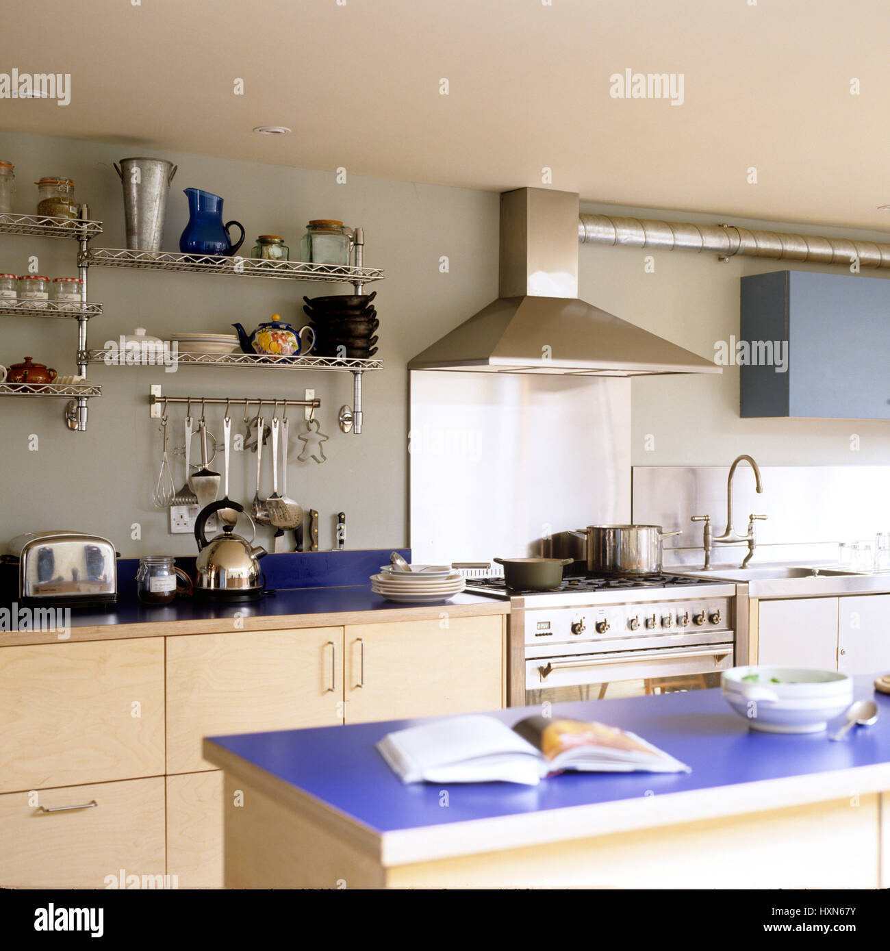 Modern kitchen. Stock Photo