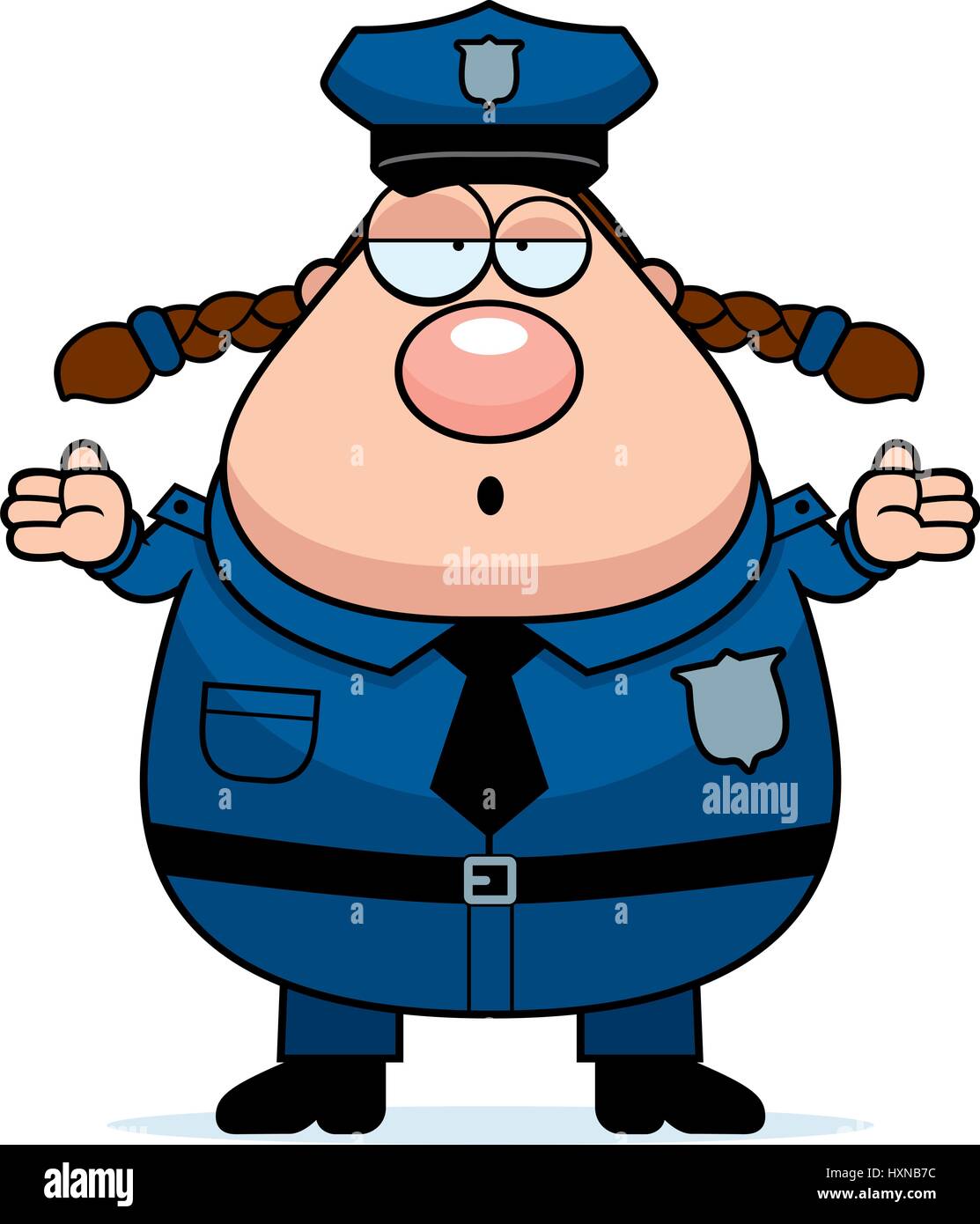 Shrugging cop hires stock photography and images Alamy