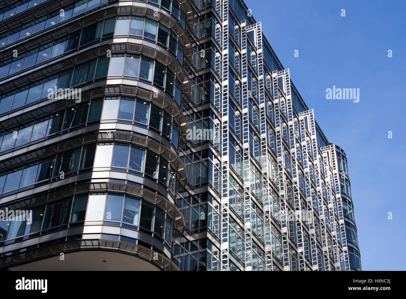 Canary Wharf office building architecture. London. UK Stock Photo - Alamy