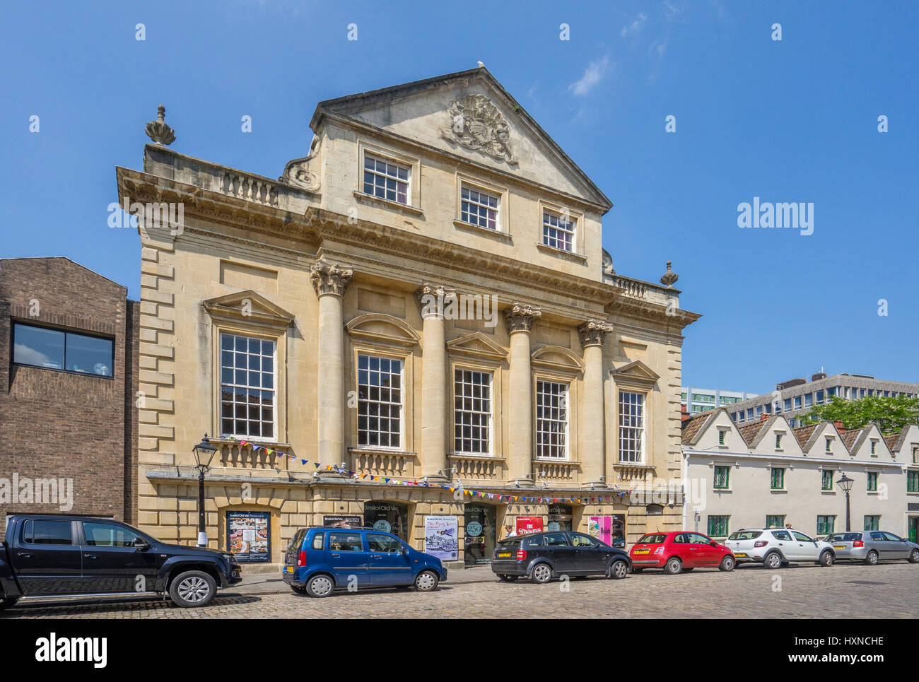 United Kingdom, South West England, Bristol, The Cooper's Hall in 17th century King Street in the historic centre of Bristol Stock Photo