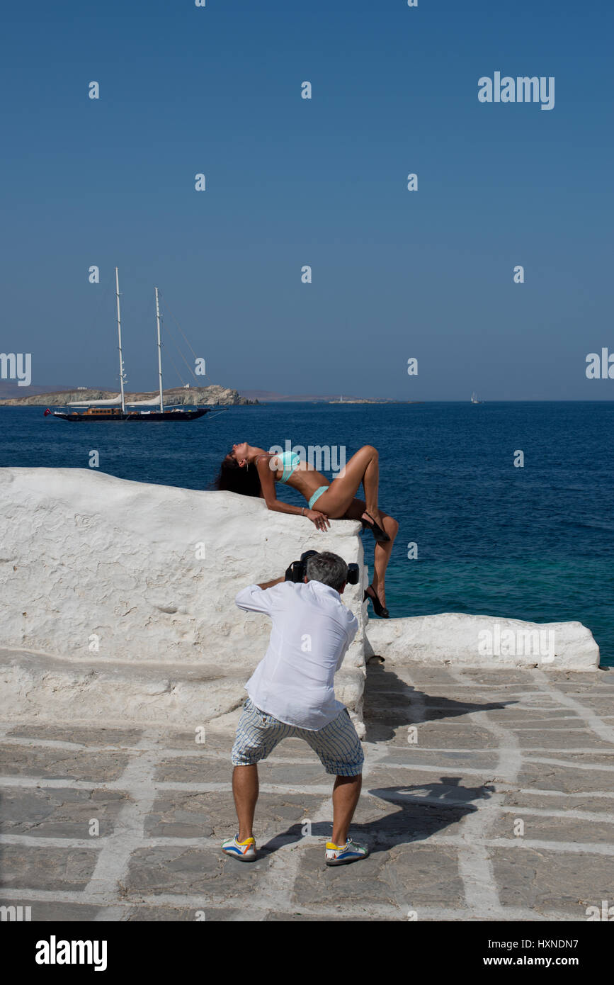 Greek woman bikini hires stock photography and images Alamy