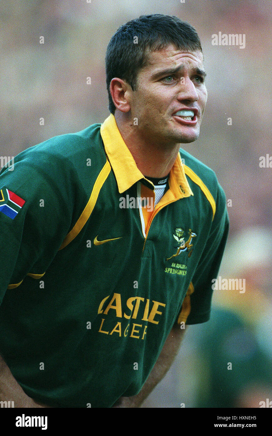 JOOST VAN DER WESTHUIZEN RUGBY PLAYER TWICKENHAM LONDON ENGLAND 24 ...