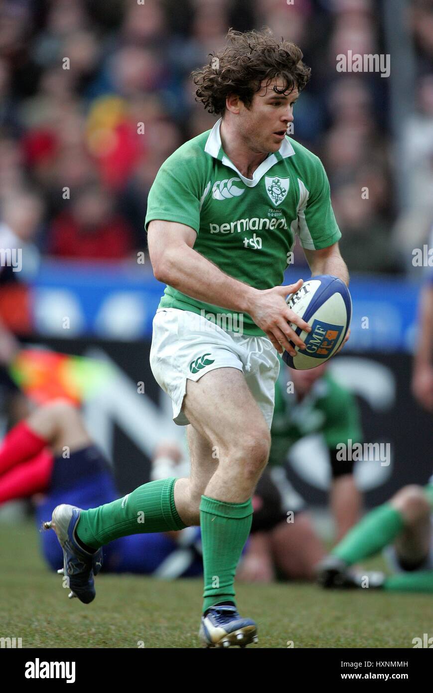 GORDON D'ARCY IRELAND STADE FRANCE PARIS 11 February 2006 Stock Photo