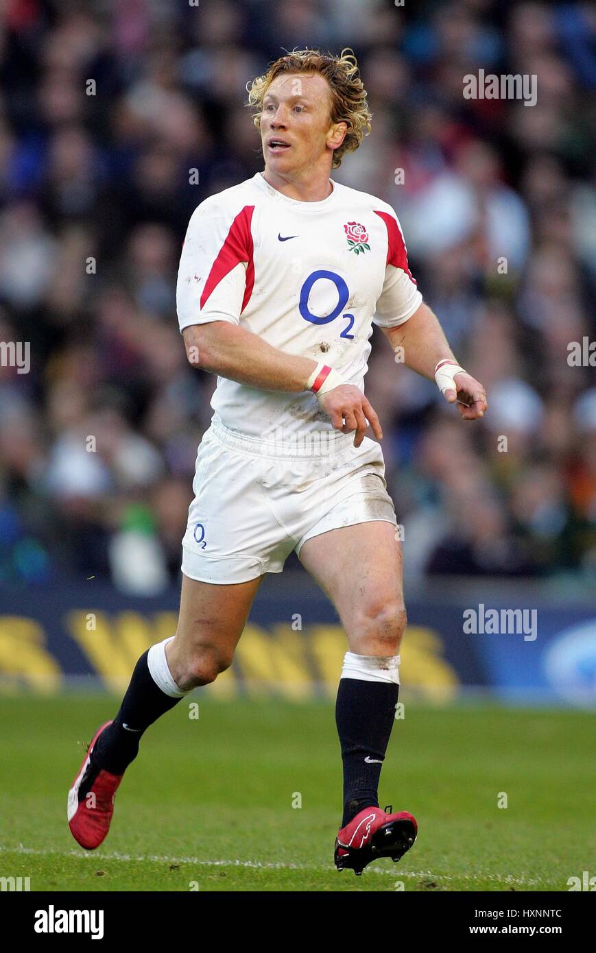 PETER RICHARDS ENGLAND & GLOUCESTER RU TWICKENHAM MIDDLESEX ENGLAND 25 November 2006 Stock Photo