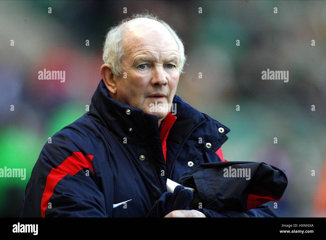 BRIAN ASHTON ENGLAND RUGBY UNION HEAD COACH TWICKENHAM LONDON ENGLAND ...