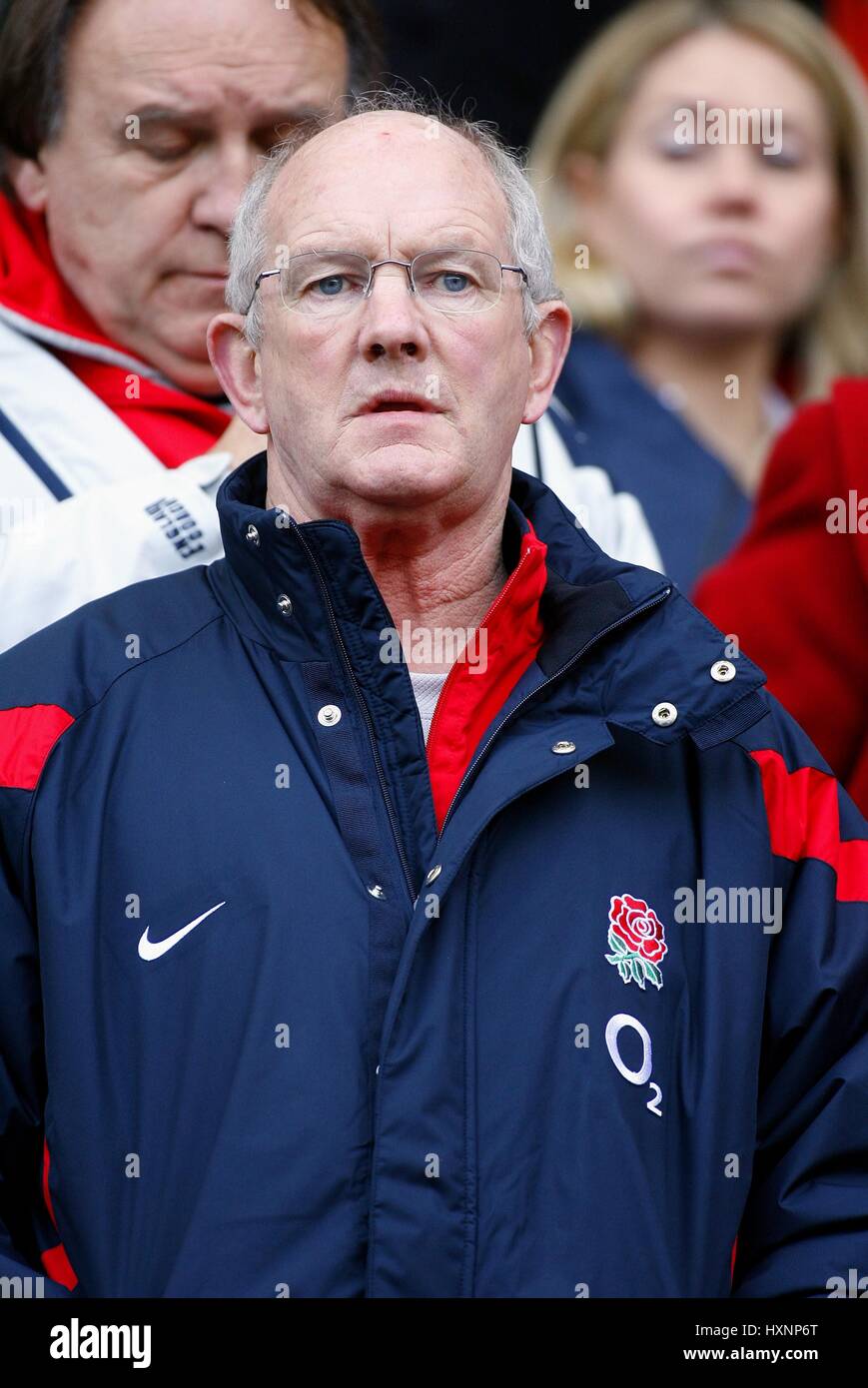 BRIAN ASHTON ENGLAND RUGBY UNION HEAD COACH TWICKENHAM LONDON ENGLAND ...