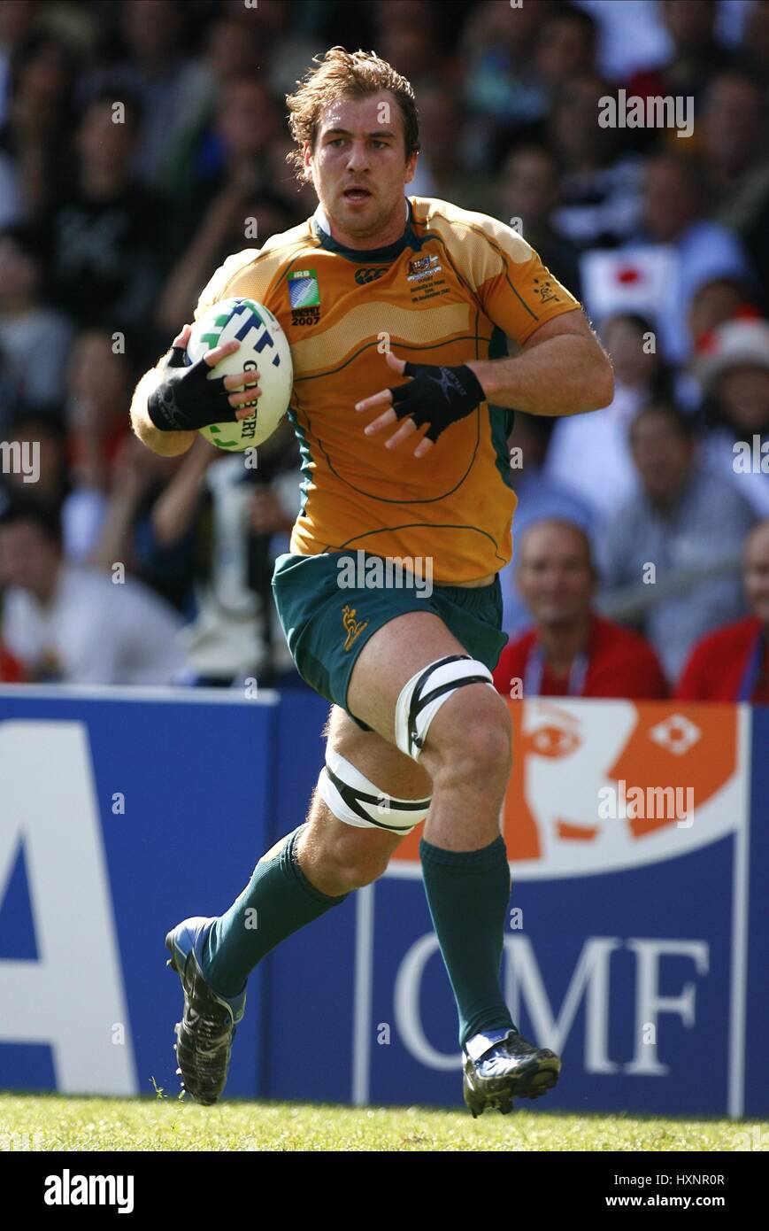 ROCKY ELSOM AUSTRALIA V JAPAN RWC FRANCE STADE GERLAND LYON FRANCE 08