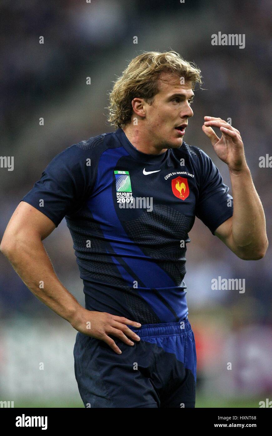 AURELIEN ROUGERIE FRANCE & AS MONTFERRAND STADE FRANCE PARIS FRANCE 07 ...