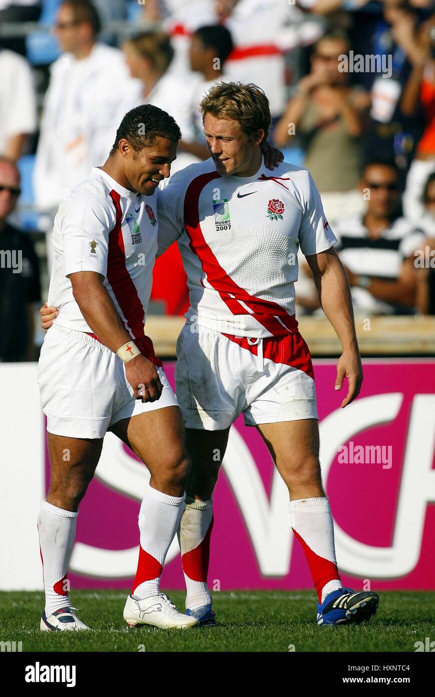 Jason Robinson Jonny Wilkinson Australia V England Stade Velodrome Stock Photo Alamy