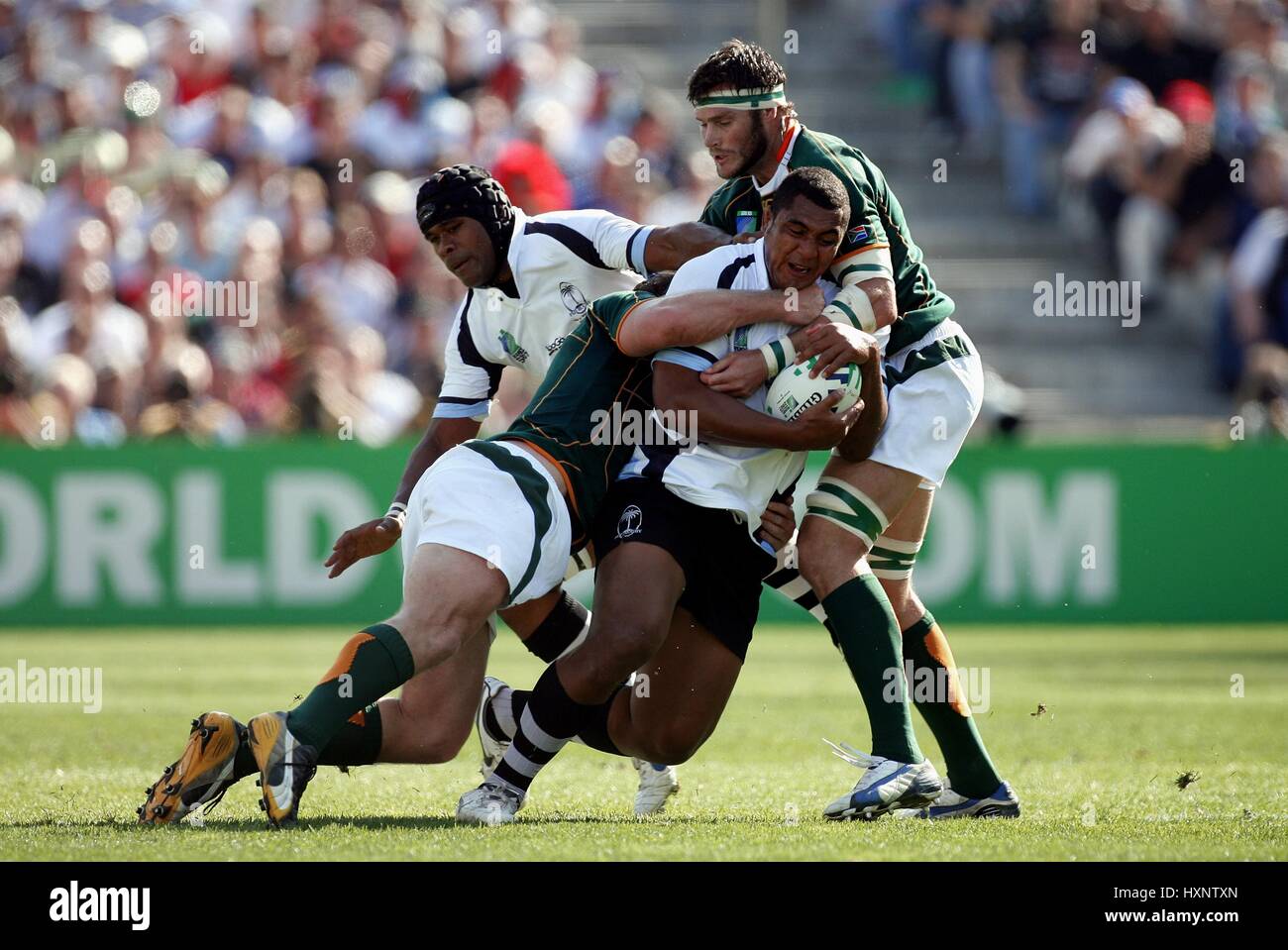 SISA KOYAMAIBOLE JAQUE FOURIE SOUTH AFRICA V FIJI STADE VELODROME