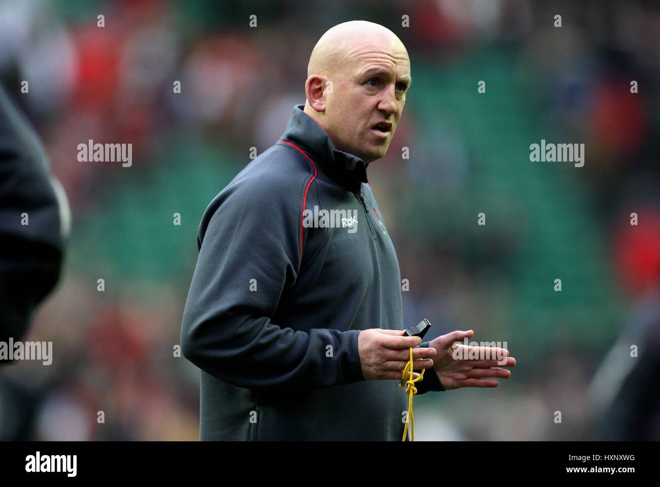 SHAUN EDWARDS WALES RU DEFENCE COACH TWICKENHAM LONDON ENGLAND 02