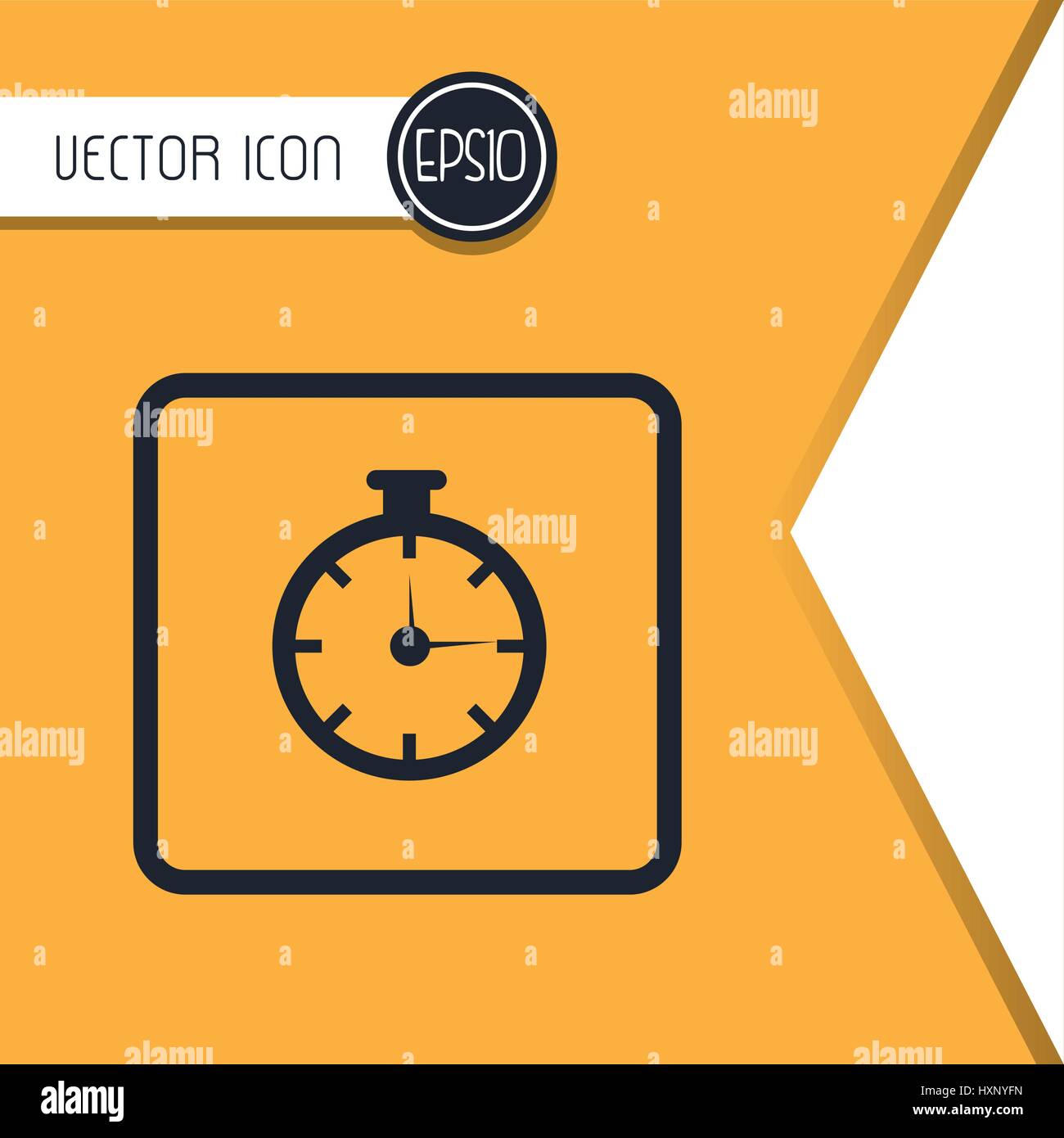chronometer icon design Stock Vector Image & Art - Alamy