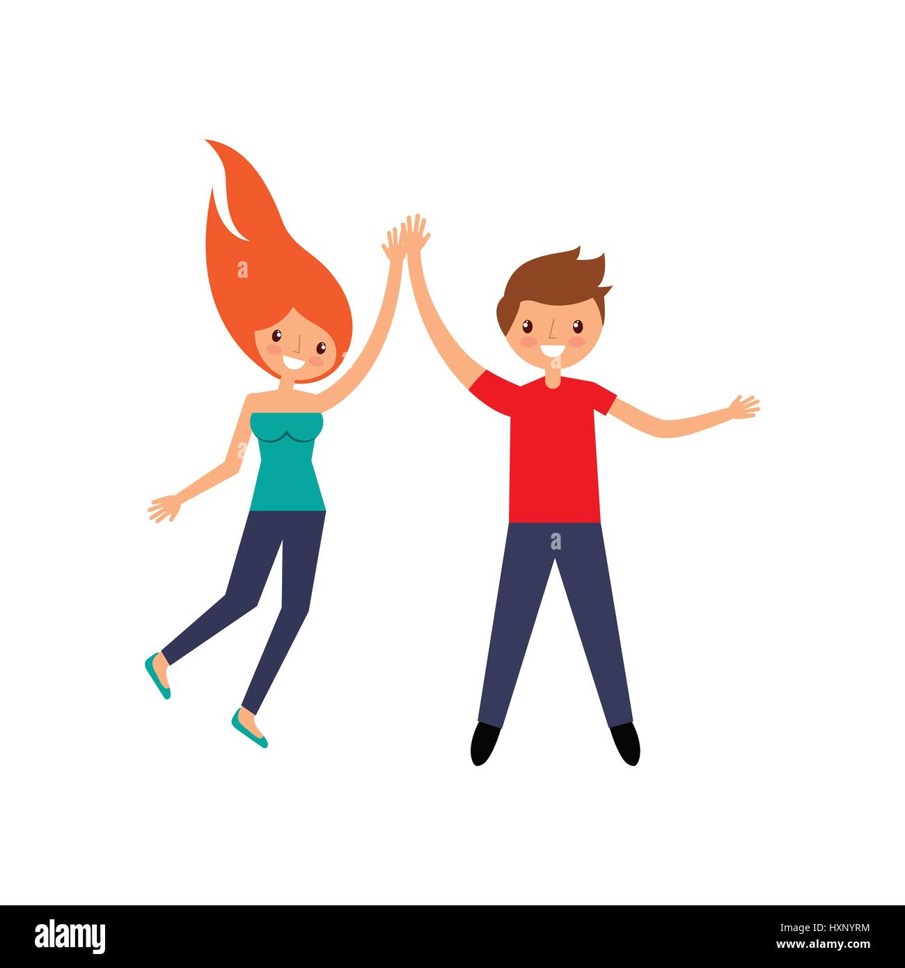 people having fun design Stock Vector Image & Art - Alamy