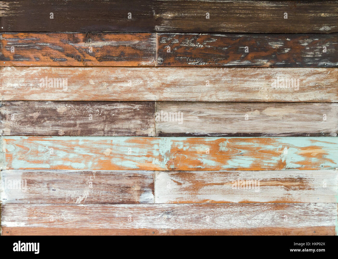 Colorful painted wood wall Stock Photo Alamy
