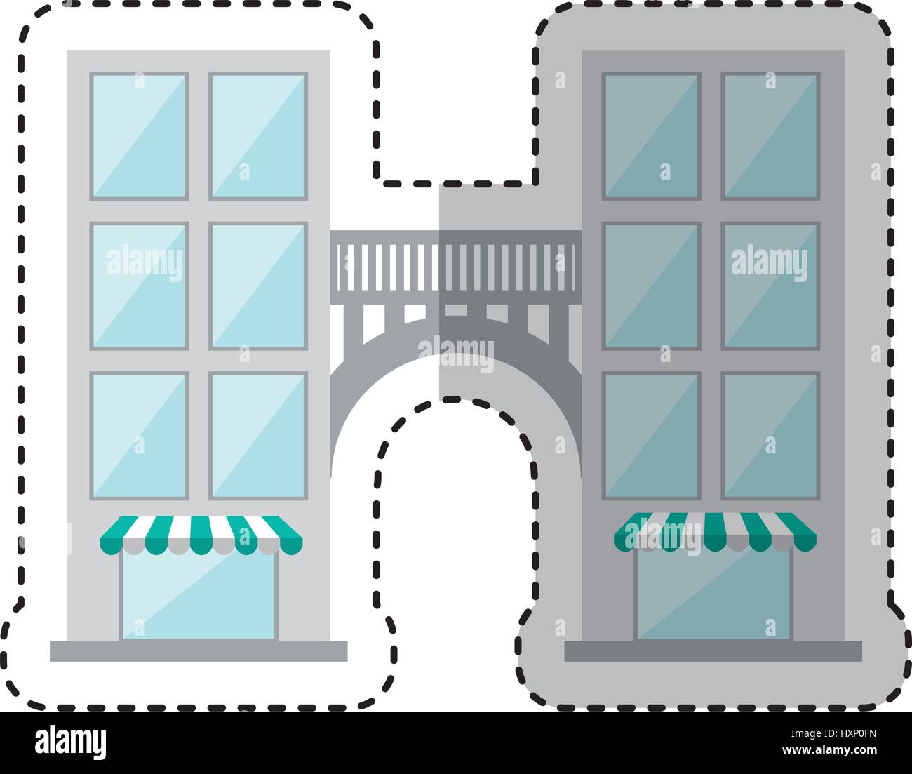building exterior front isolated icon Stock Vector Image & Art - Alamy