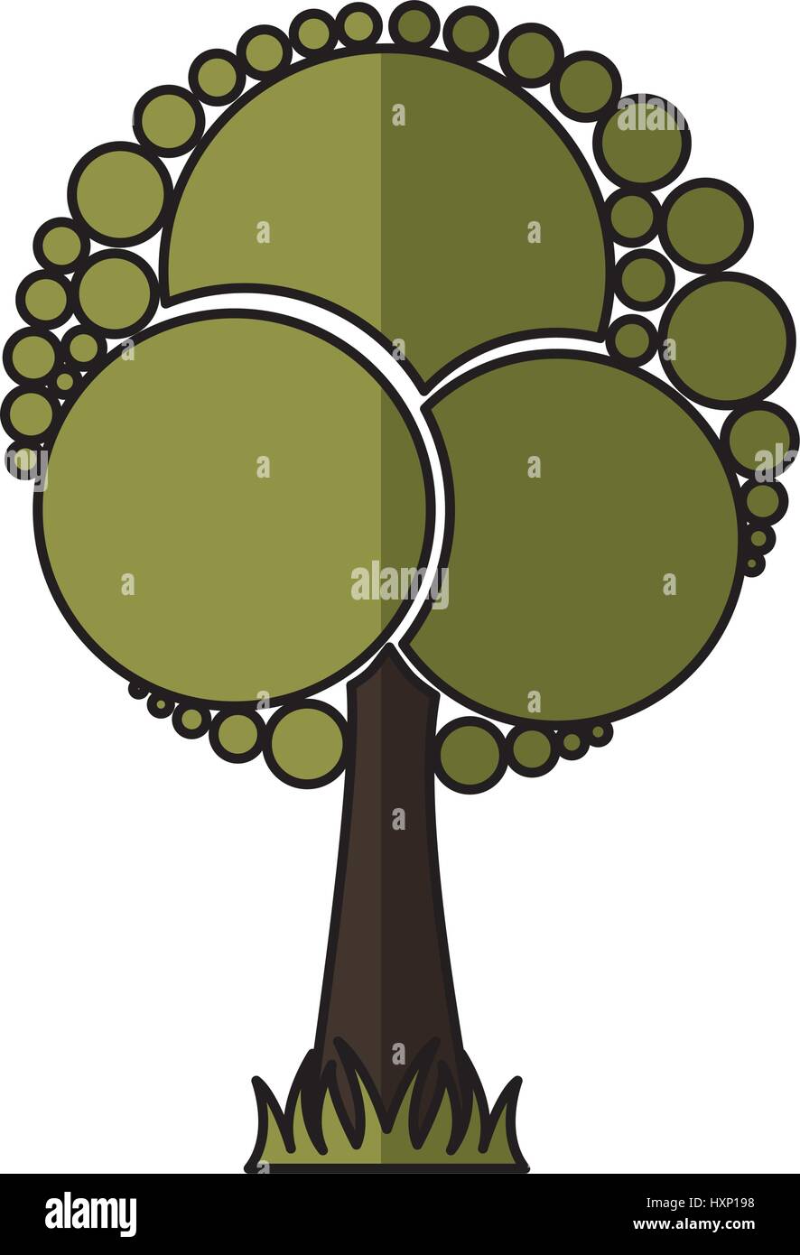 tree plant ecological icon Stock Vector Image & Art - Alamy