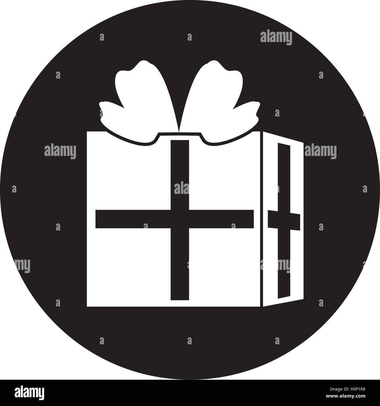giftbox present isolated icon Stock Vector Image & Art - Alamy