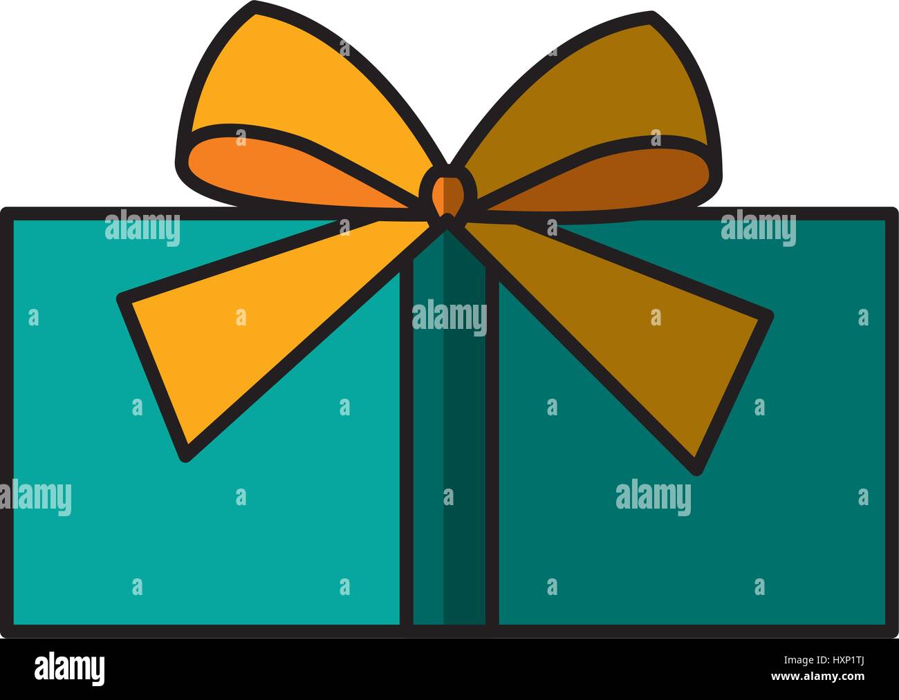 giftbox present isolated icon Stock Vector Image & Art - Alamy