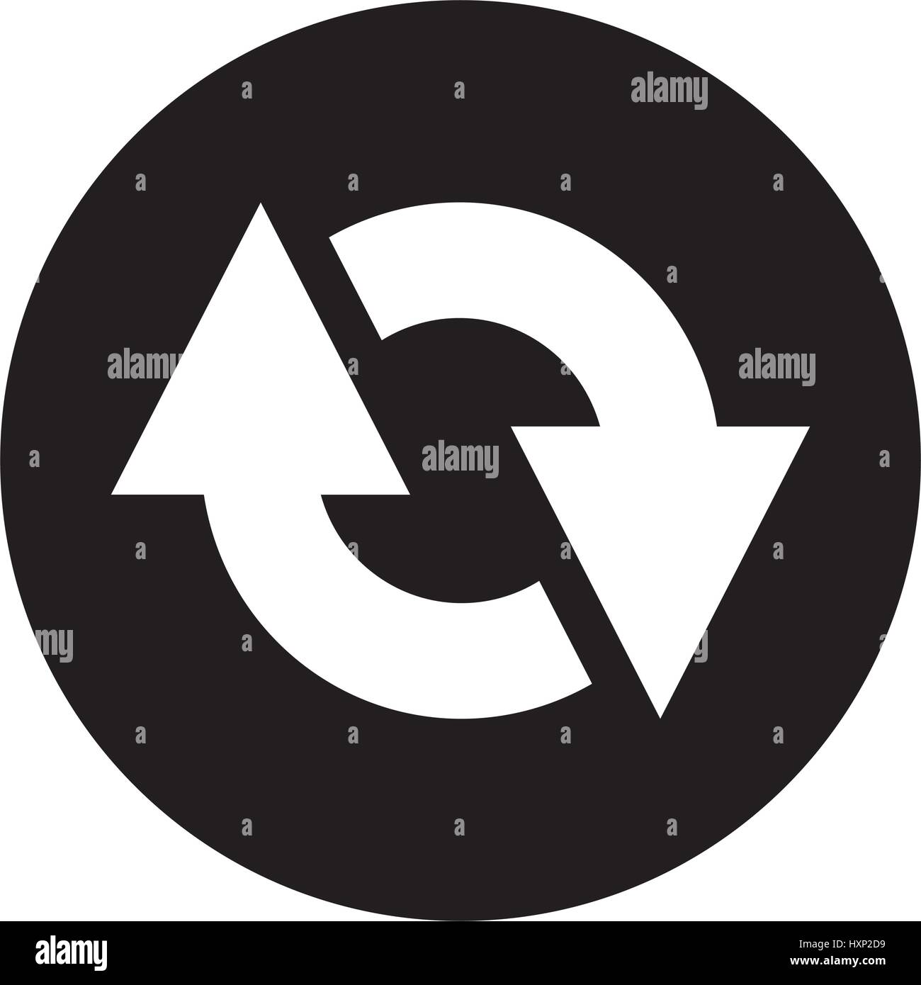 reload arrow isolated icon Stock Vector Image & Art - Alamy