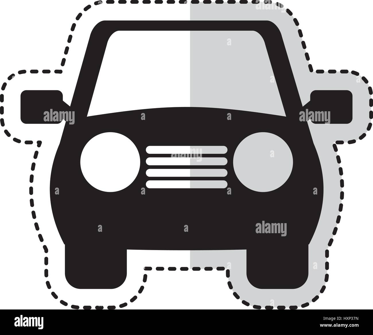 car vehicle isolated icon Stock Vector Image & Art - Alamy