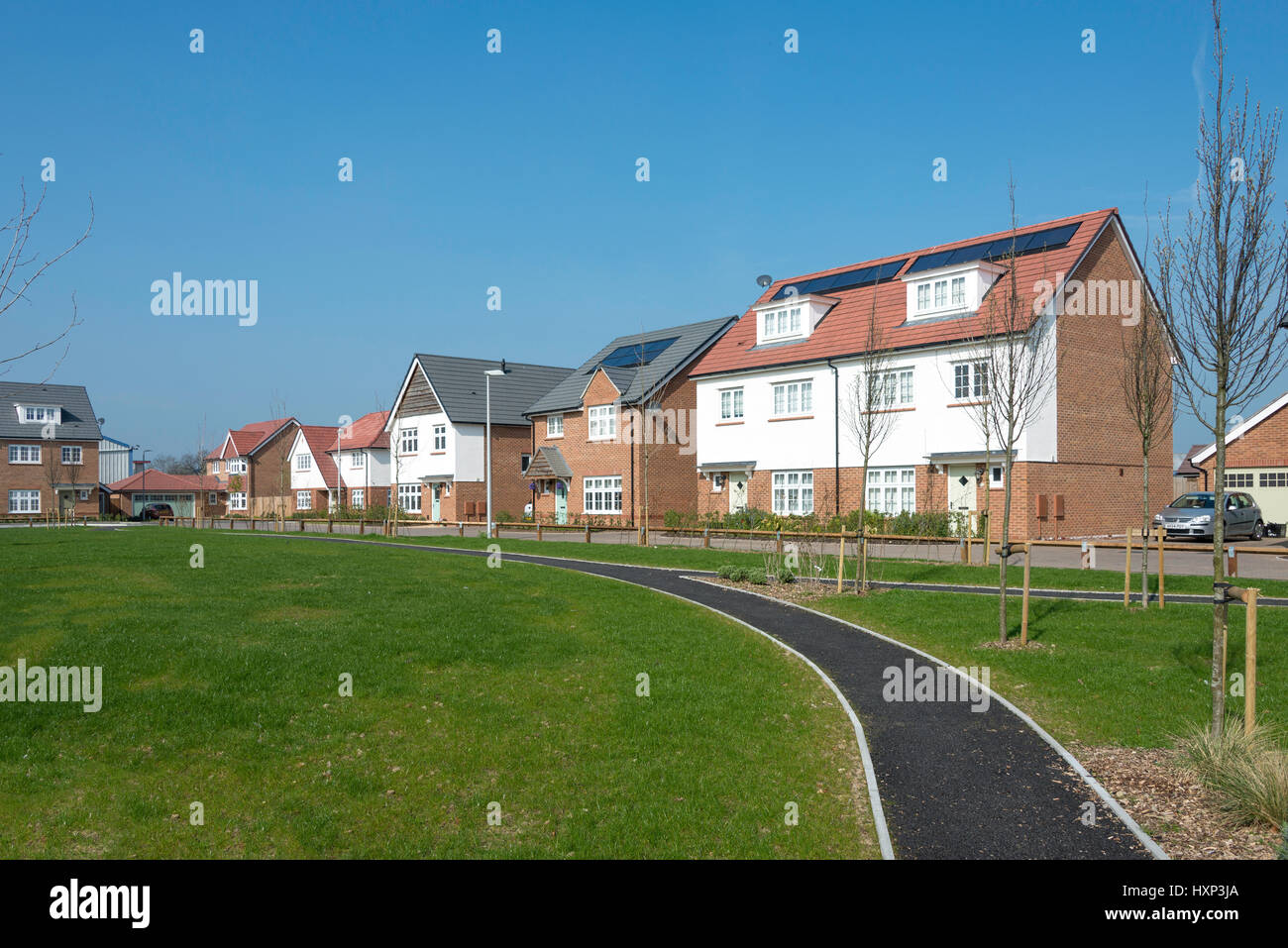 New Addington Place housing development, Woodley, Berkshire, England