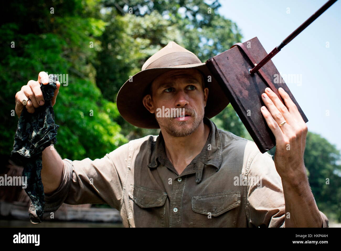 RELEASE DATE: April 14, 2017 TITLE: The Lost City Of Z STUDIO: Amazon Studios DIRECTOR: James Gray PLOT: A true-life drama, centering on British explorer Col. Percival Fawcett, who disappeared while searching for a mysterious city in the Amazon in the 1920s STARRING: Charlie Hunnam as Percy Fawcett (Credit: © Amazon Studios/Entertainment Pictures/ZUMAPRESS.com) Stock Photo