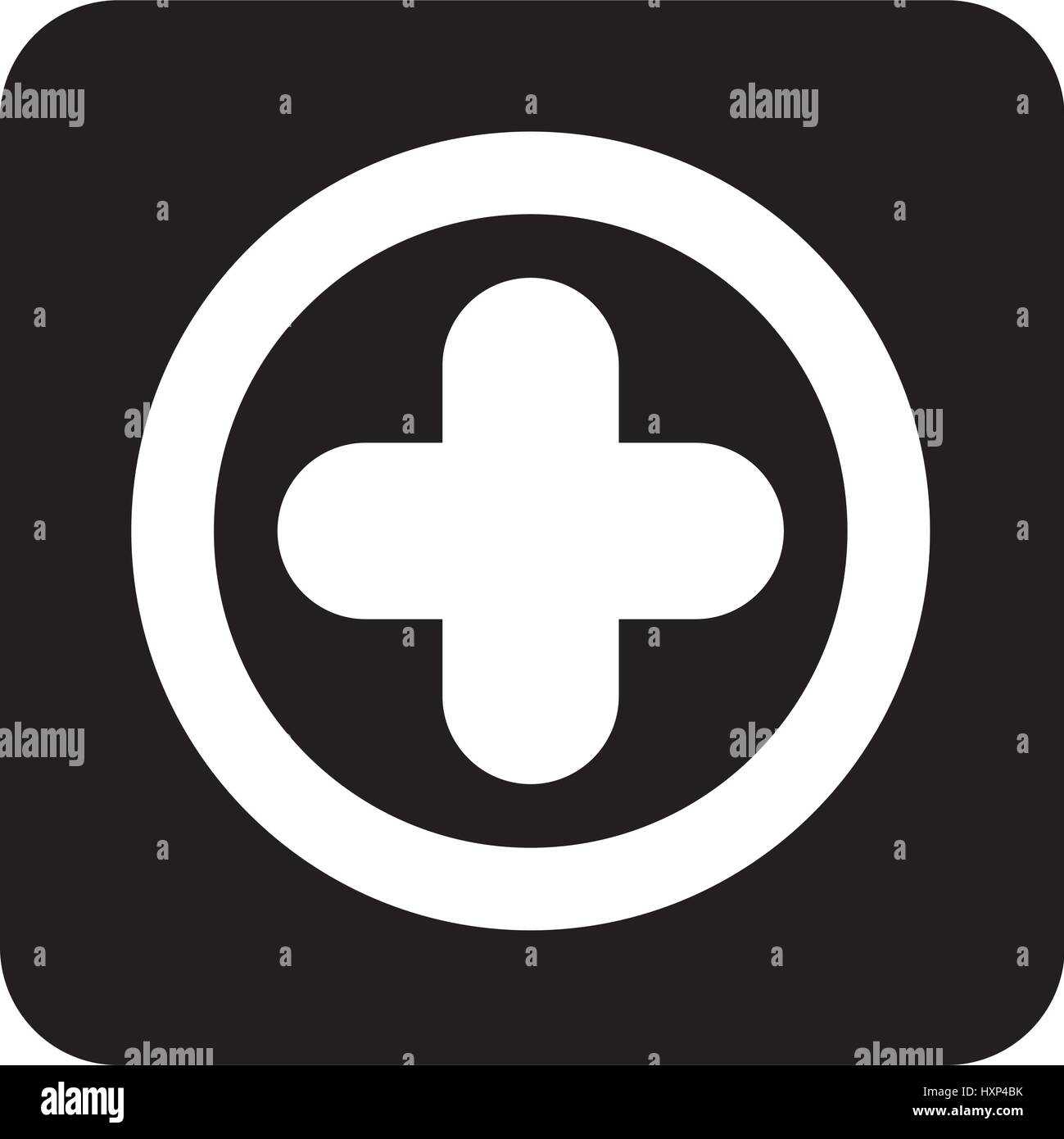medical cross isolated icon Stock Vector Image & Art - Alamy