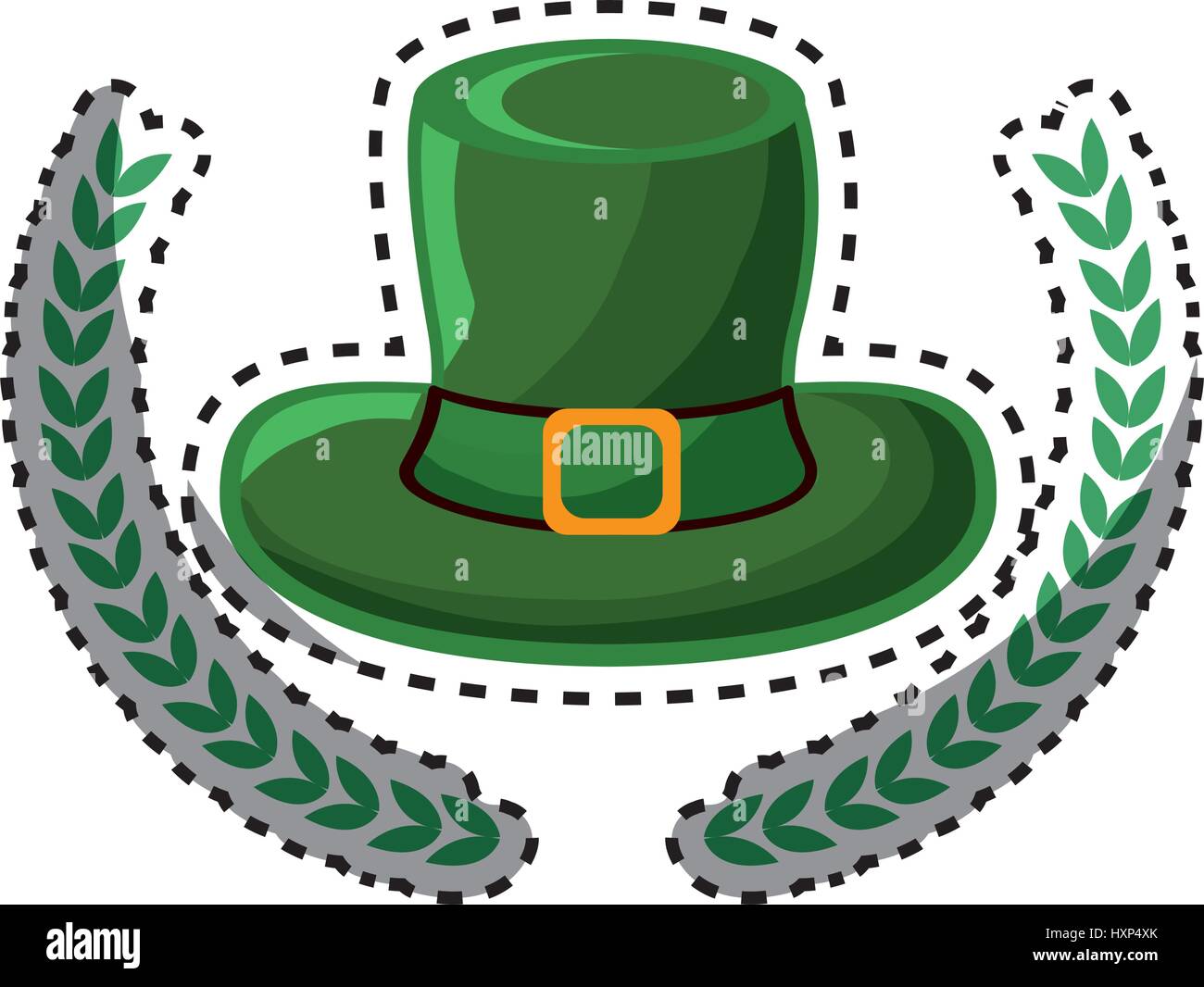 clovers plant natural decoration Stock Vector Image & Art - Alamy