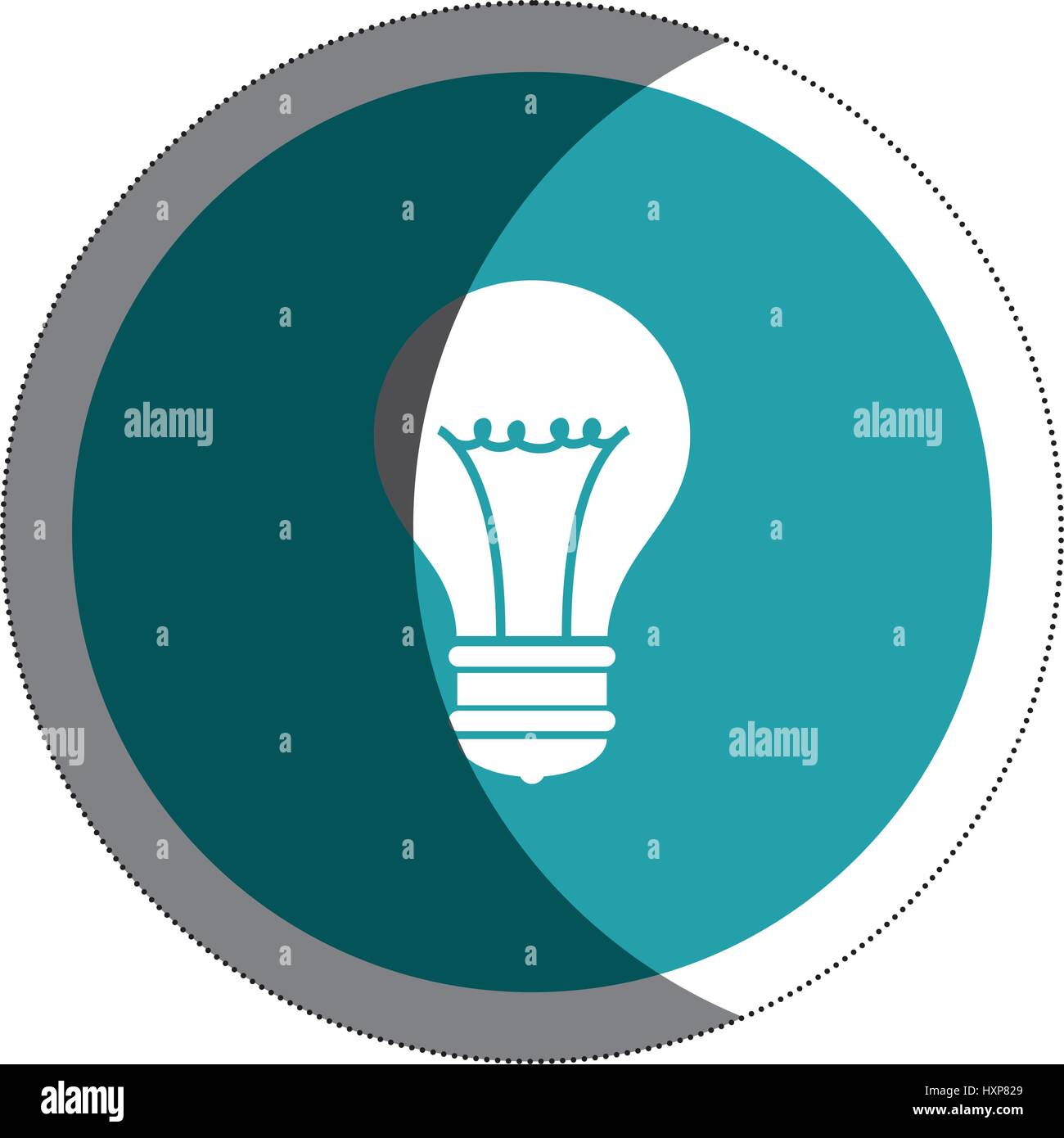 bulb light isolated icon Stock Vector Image & Art - Alamy
