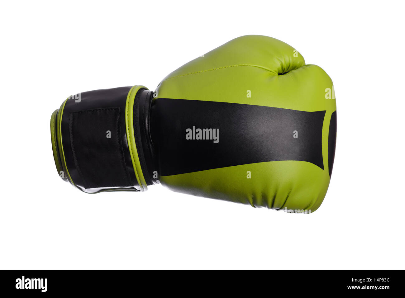black boxing mitts on a white background Stock Photo Alamy